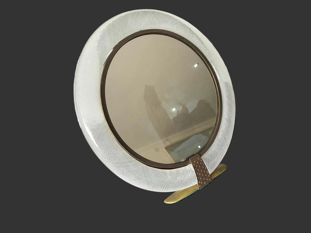 Carlo Scarpa Venini Table Mirror c. 1937 Murano Italy