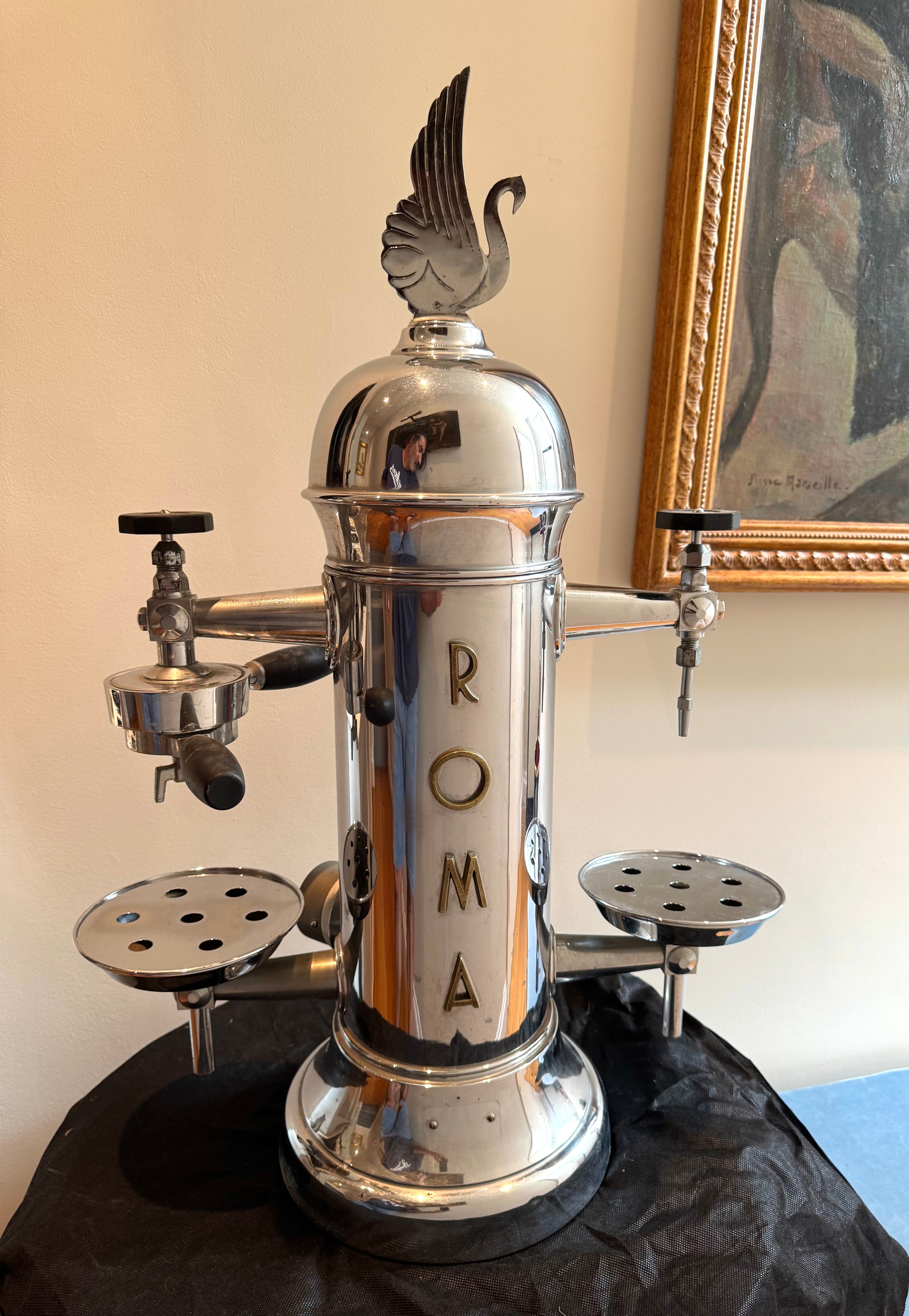 Art Deco ROMA Coffee Machine 1920s, Large & Impressive