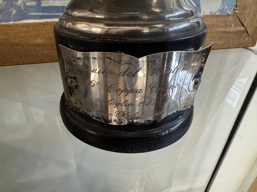 1932 Alfa Romeo 8C Monza Trophy Won by G.Campari Coppa Ciano Circuito di Montenero