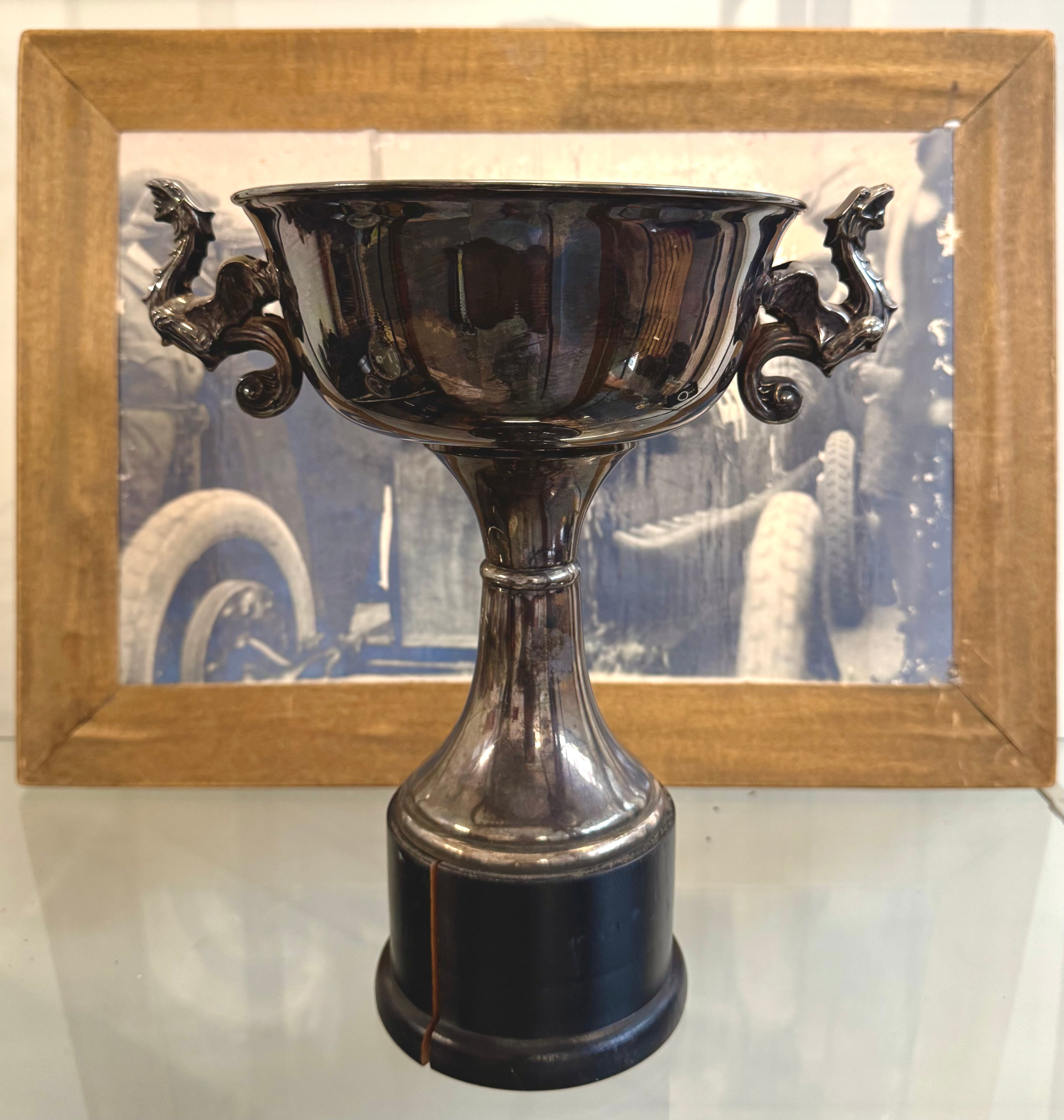 1932 Alfa Romeo 8C Monza Trophy Won by G.Campari Coppa Ciano Circuito di Montenero